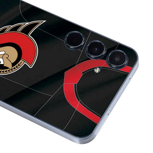 NHL Ottawa Senators Home Jersey Galaxy A35 5G Skin